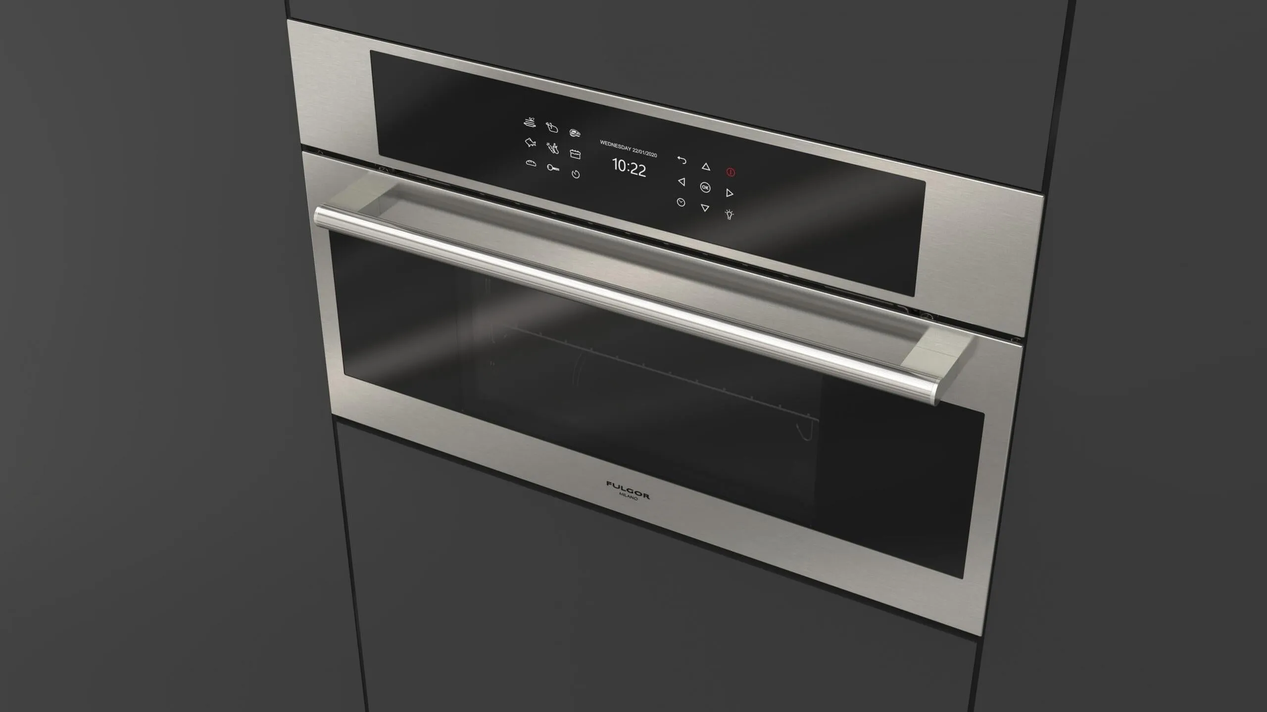 Fulgor Milano F7DSCO30S1 30" Combi Steam Oven - Stainless Steel