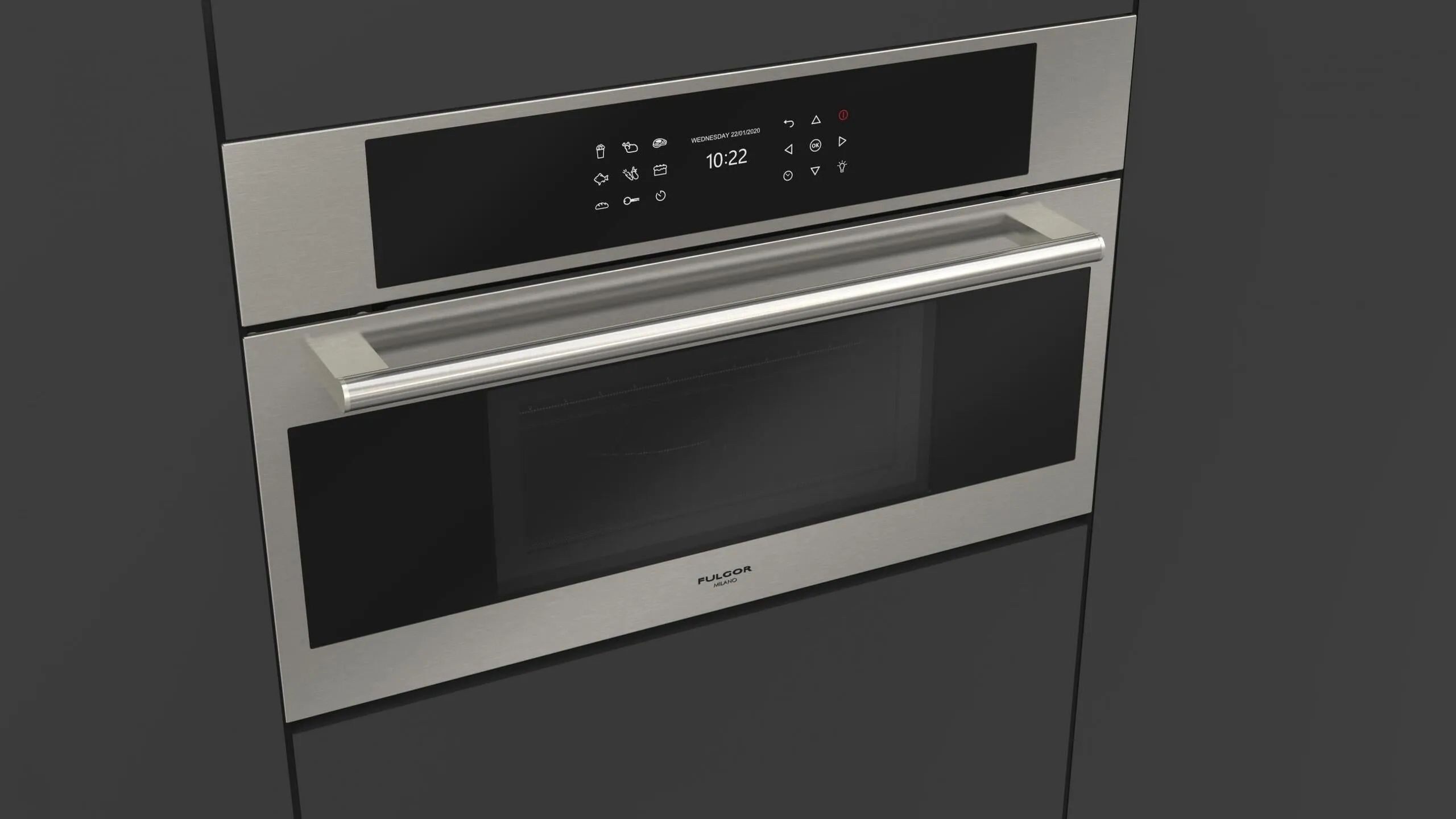 Fulgor Milano F7DSPD30S1 30" Combi Speed Oven - Stainless Steel