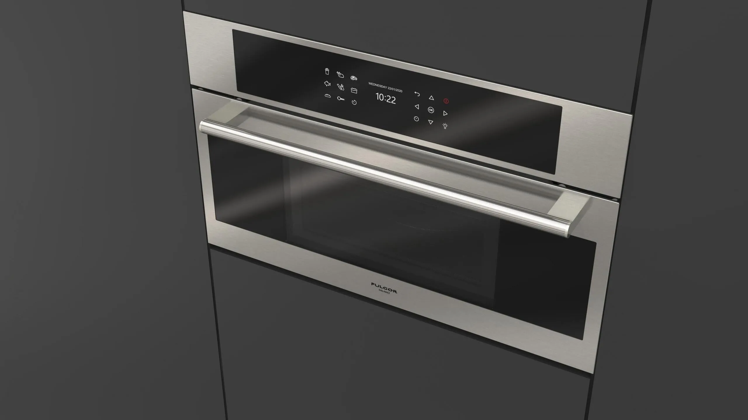 Fulgor Milano F7DSPD30S1 30" Combi Speed Oven - Stainless Steel