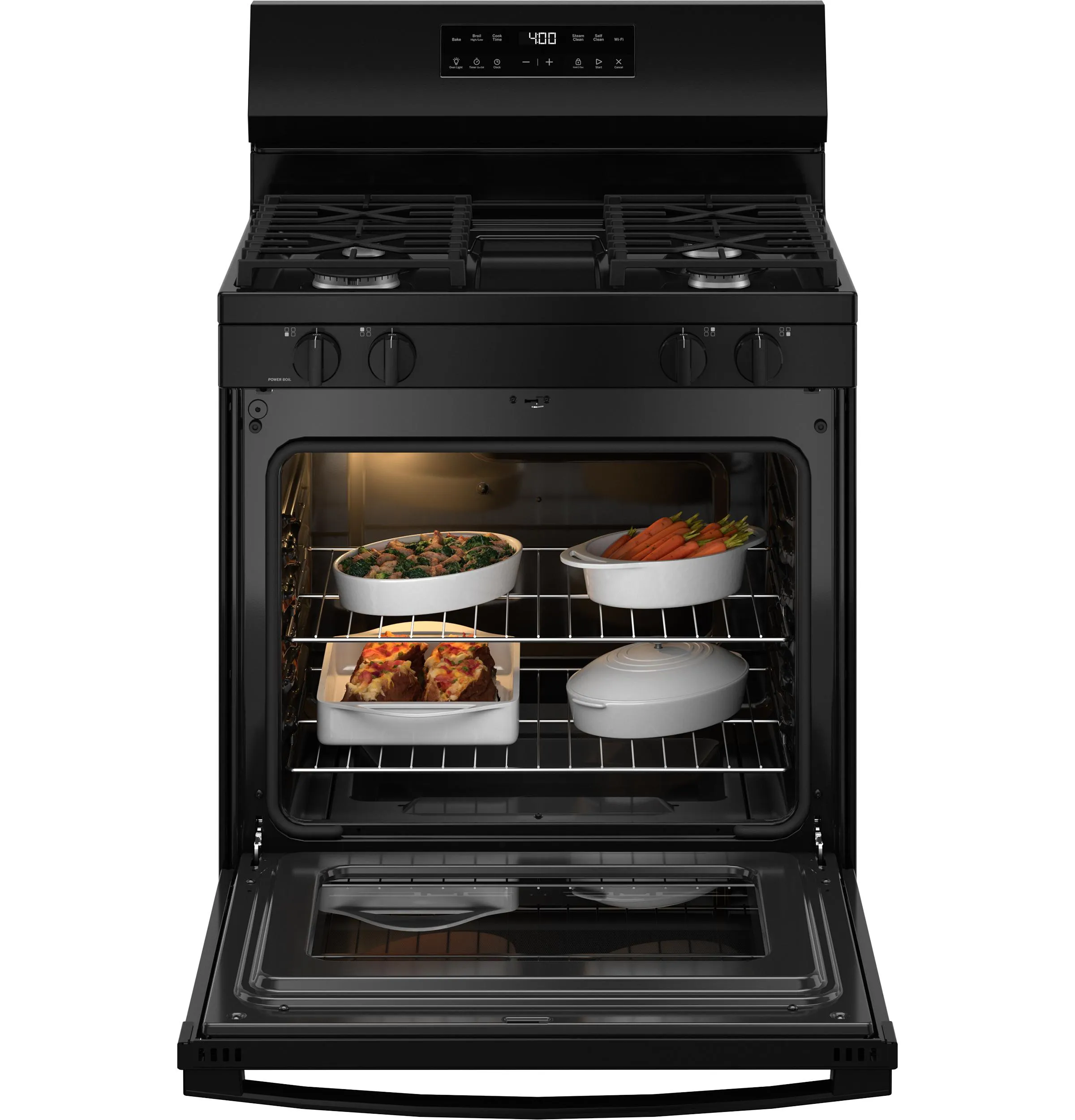 Ge Appliances GGF400PVBB Ge 30" Free-Standing Gas Range