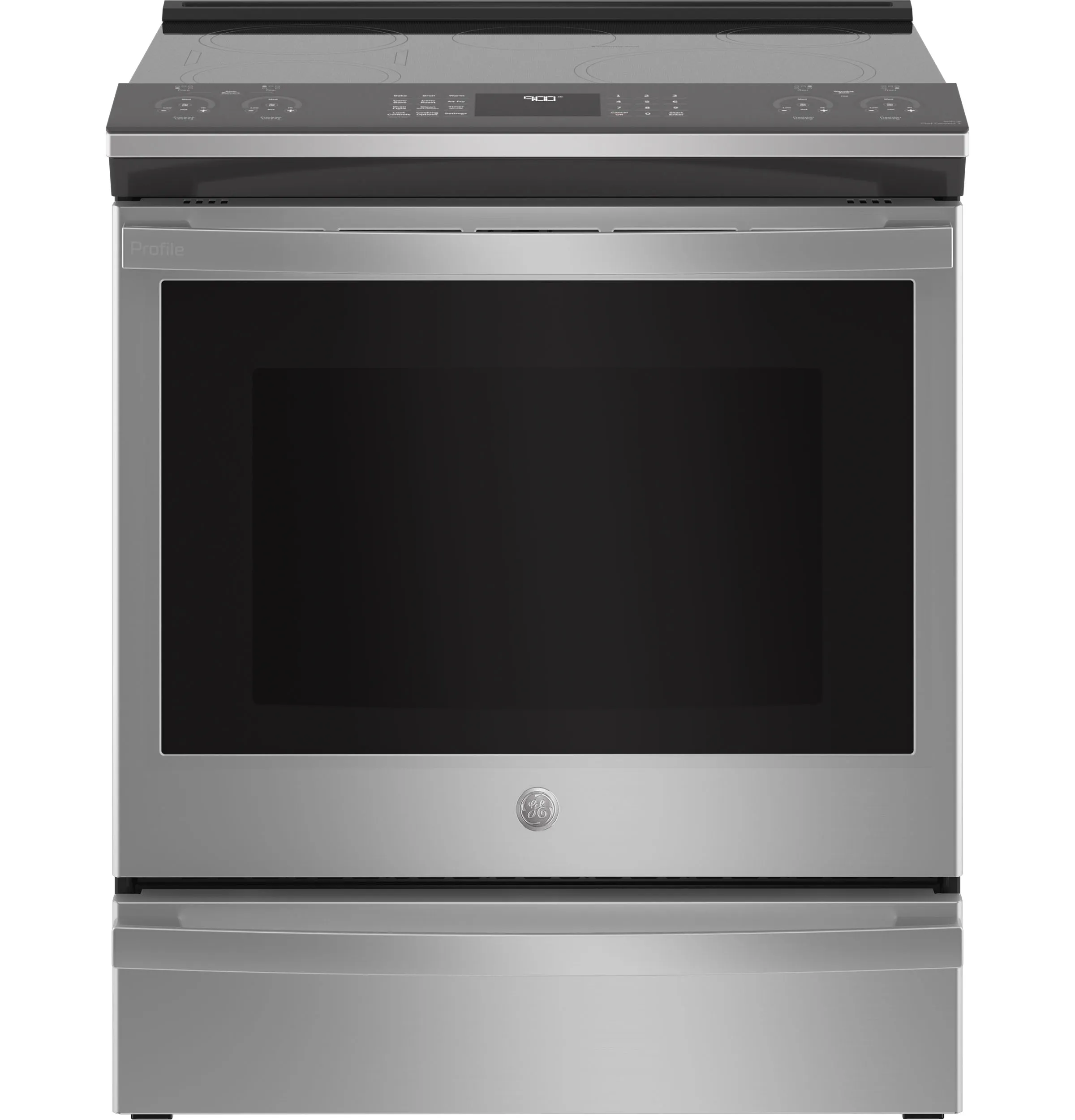 Ge Appliances PHS93EYPFS Ge Profile&#8482; Energy Star 30" Smart Slide-In Fingerprint Resistant Front-Control Induction And Convection Range With No Preheat Air Fry