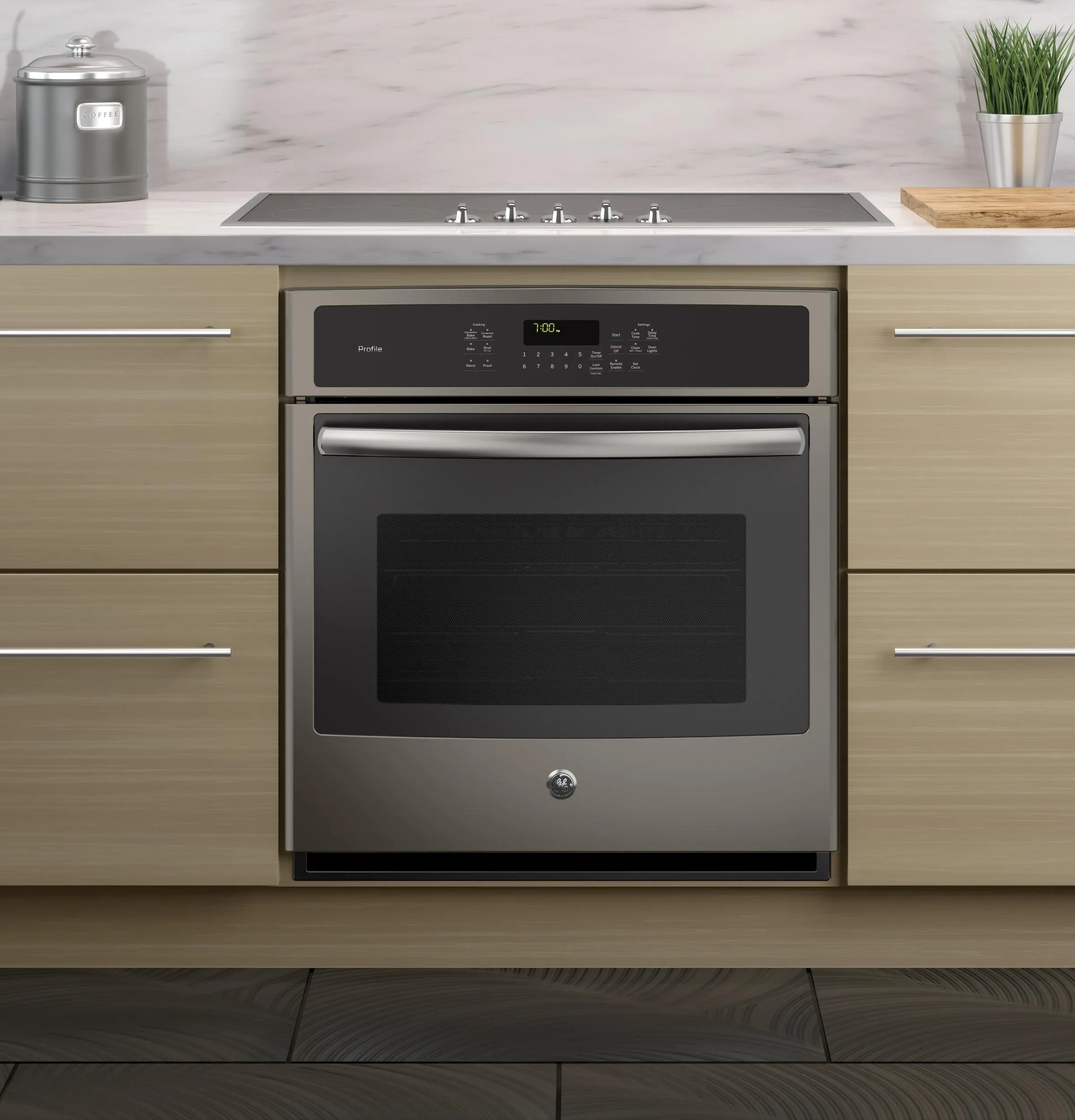 Ge Appliances PK7000EJES Ge Profile&#8482; Series 27" Built-In Single Convection Wall Oven