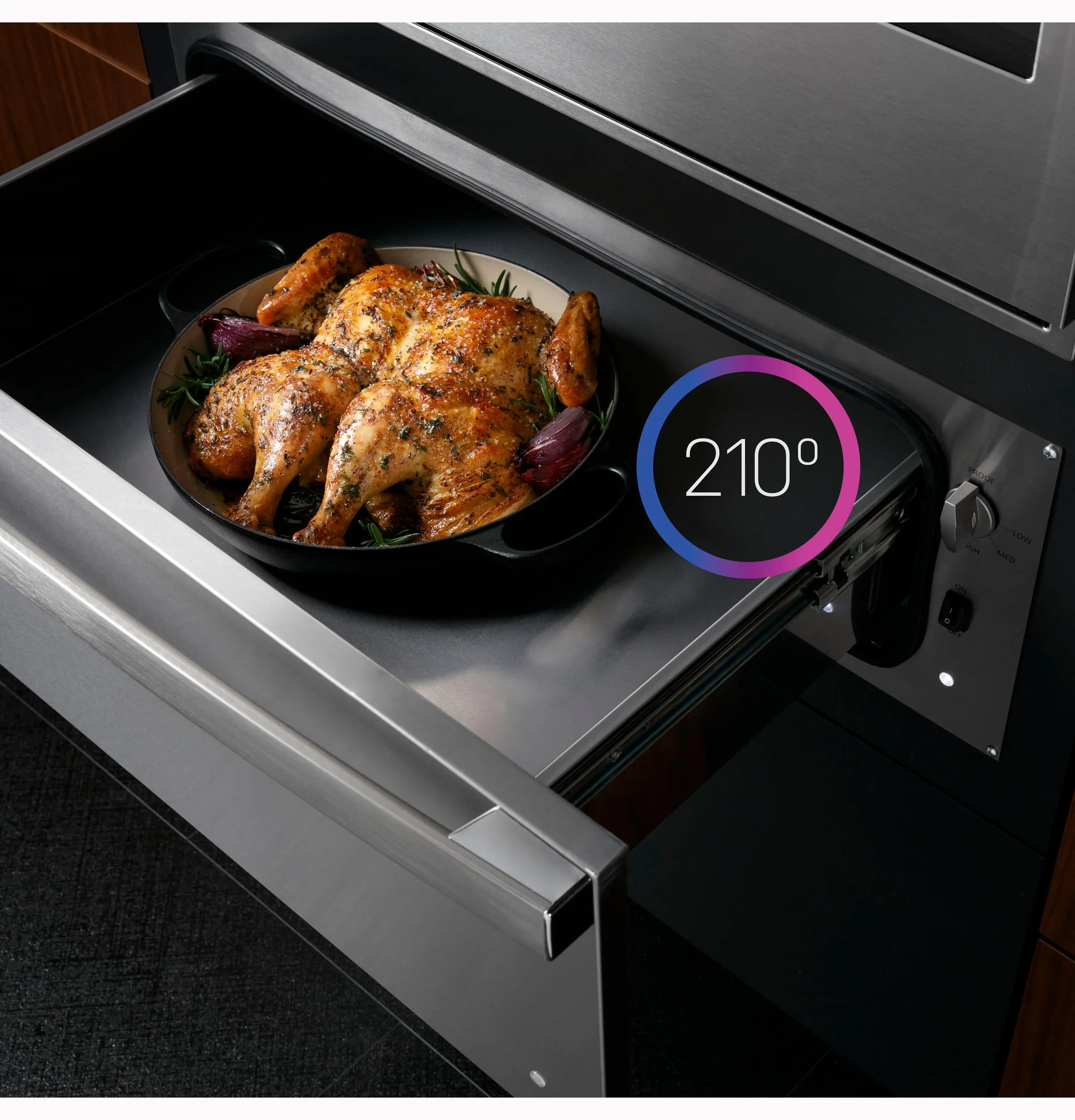 Ge Appliances PKW7000SPSS Ge Profile&#8482; 27" Warming Drawer