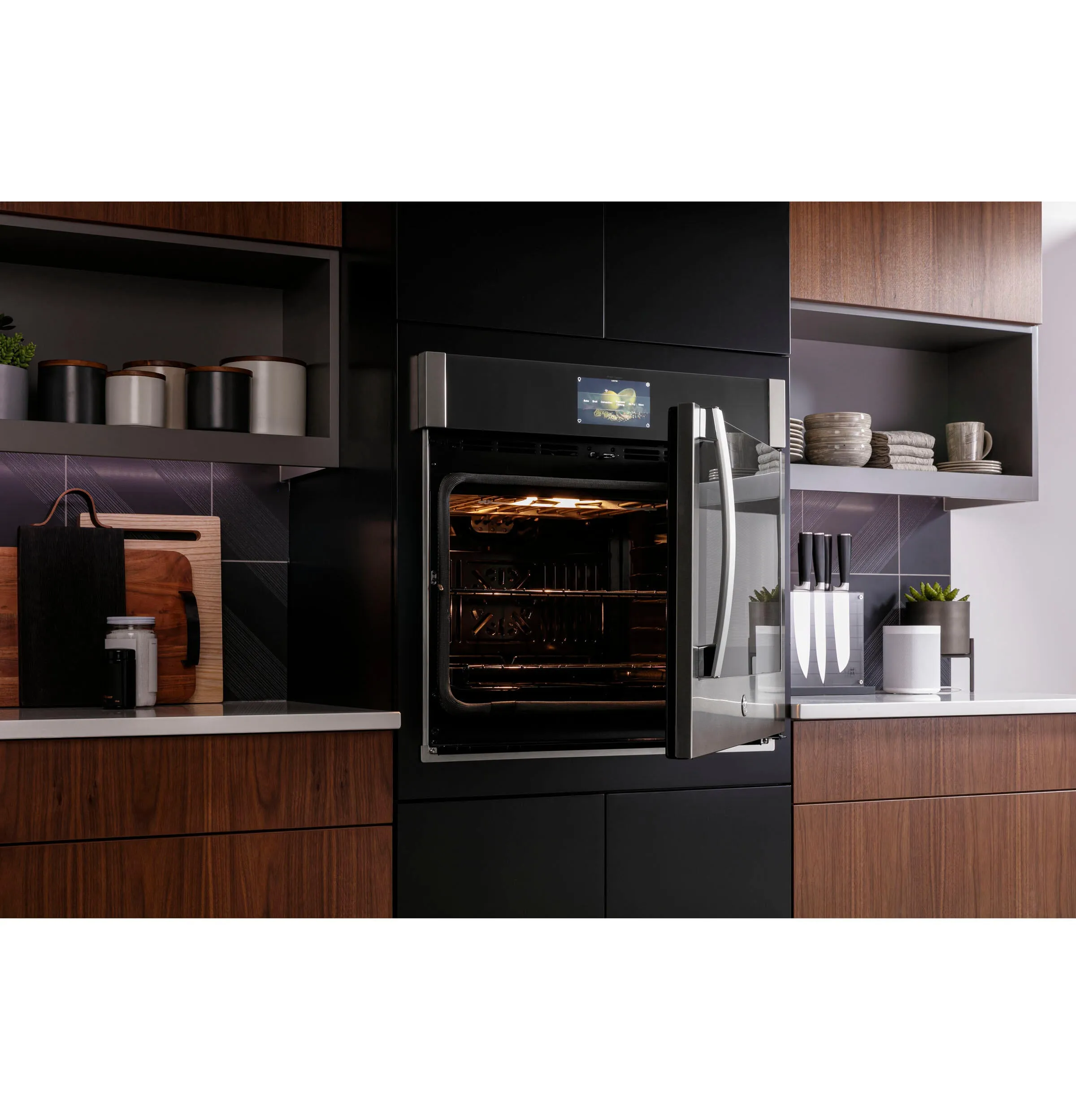 Ge Appliances PTS700RSNSS Ge Profile&#8482; 30" Smart Built-In Convection Single Wall Oven With Right-Hand Side-Swing Doors