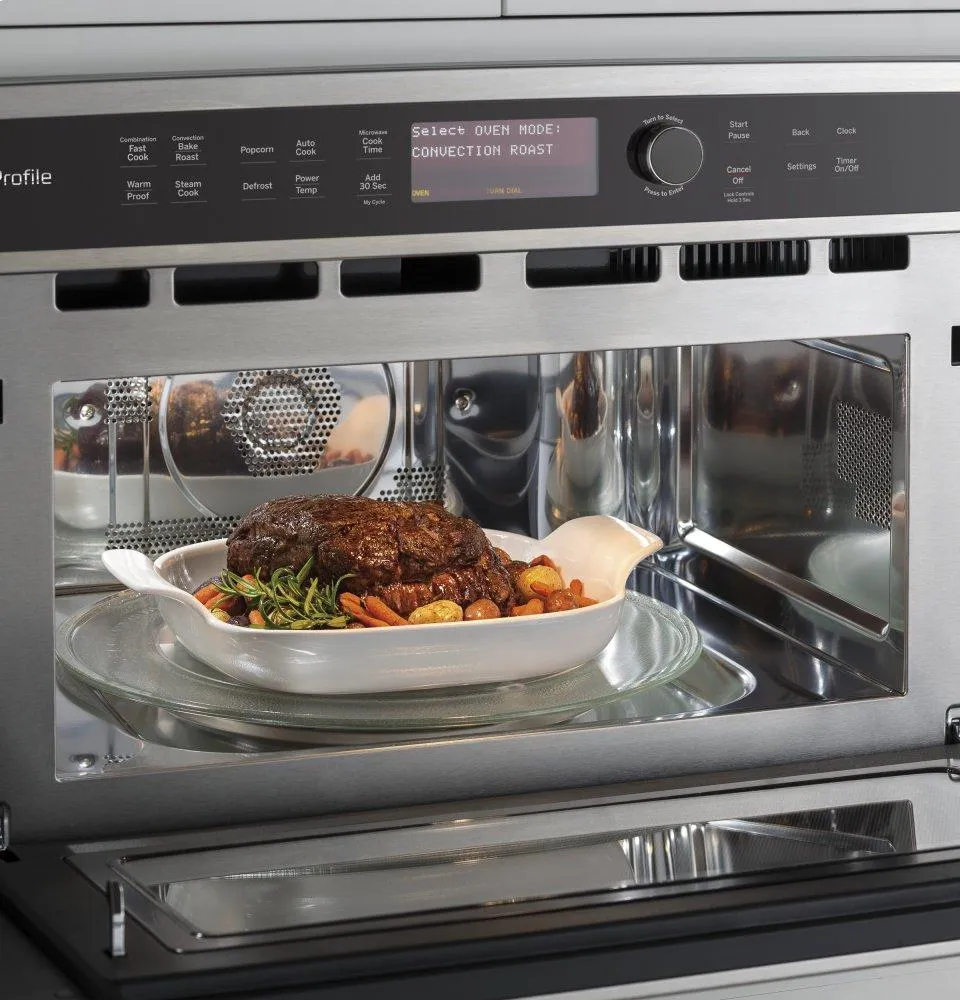 Ge Appliances PWB7030ELES Ge Profile&#8482; Built-In Microwave/Convection Oven