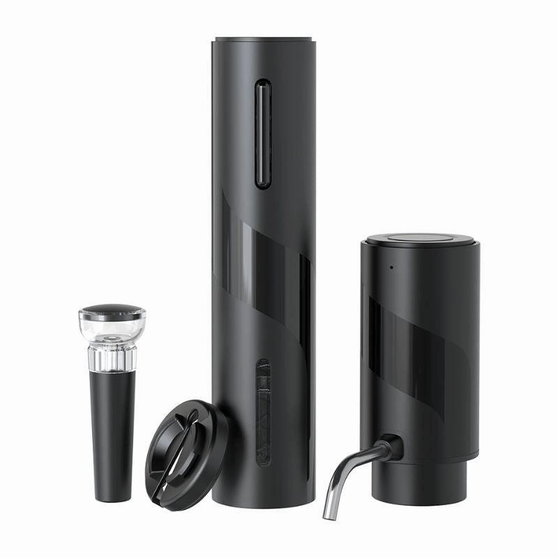 New Arrival Discount 5 In 1 Electric Wine Opener Gift Set With Wine Aerator