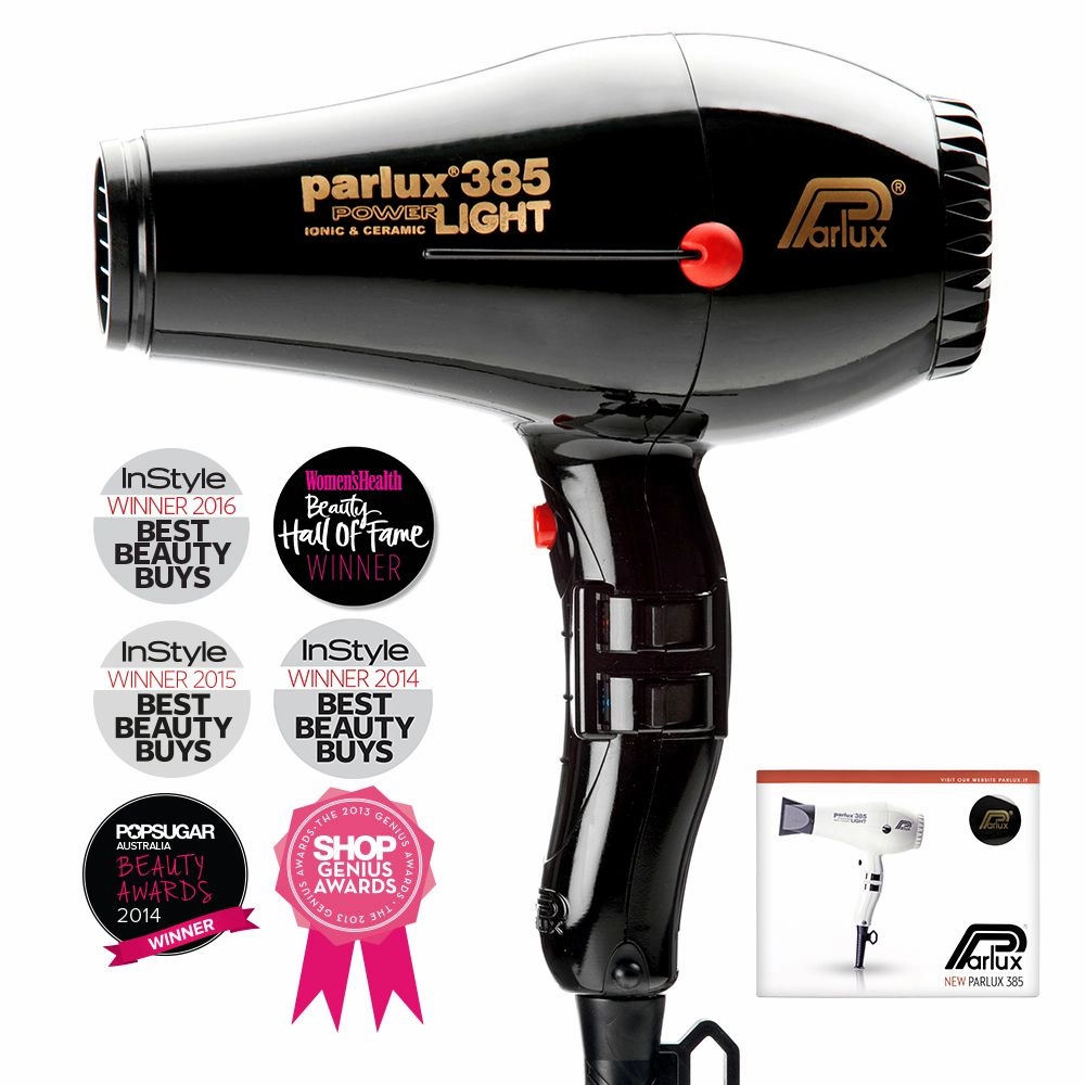Shop Hot Deals Mega Online Discount Parlux 385 Powerlight Ceramic & Ionic Dryer 2150W - Black