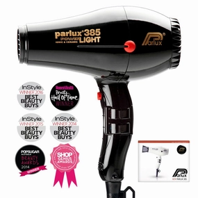 Shop Hot Deals Mega Online Discount Parlux 385 Powerlight Ceramic & Ionic Dryer 2150W - Black