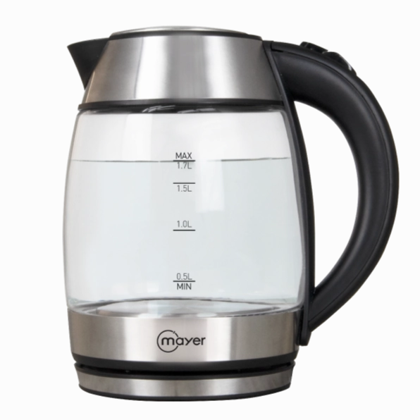 Mmekg170 1.7L Electric Glass Kettle Clearance Savings Now