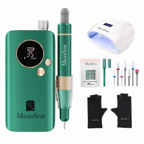 Sm200F Rechargeable Nail Drill 35000Rpm - Manicure Beginner Kit Shop Save Today