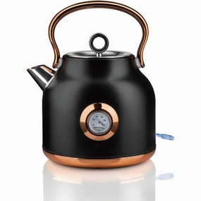 Shop Today Save Hot Sale Alert 1.7L Electric Water Kettle Black