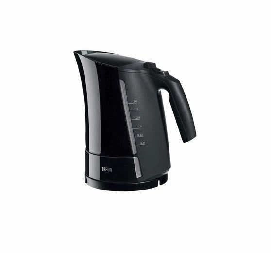 Braun Wk300 Black 1.7 Liter 2200 Watts Electric Tea Kettle 220V Today Only Discount Alert Clearance Savings Now