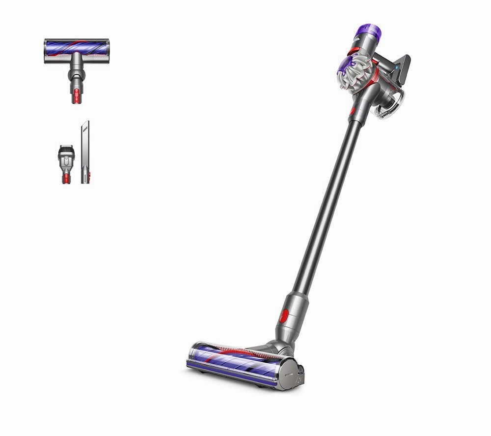 Dyson V8 Advanced Cordless Stick Vacuum Cleaner Up To 40 Minutes Run Time Silver Deal of the Day Mega Discount Today