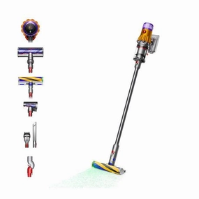 MustHave Deal Dyson V12 Detect Absolute Cordless Stick Vacuum Cleaner Up To 60 Minutes Run Time - Yellow