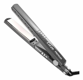 Hair Straightener Gray Premium Titanium 220V 465F - Lizze Instant Savings Inside Limited Time Offer