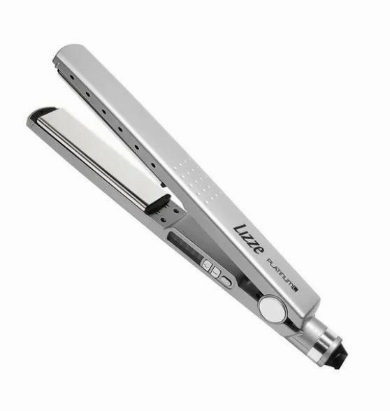 Hair Straightener Platinum Silver 110V 450F - Lizze Special Savings Today