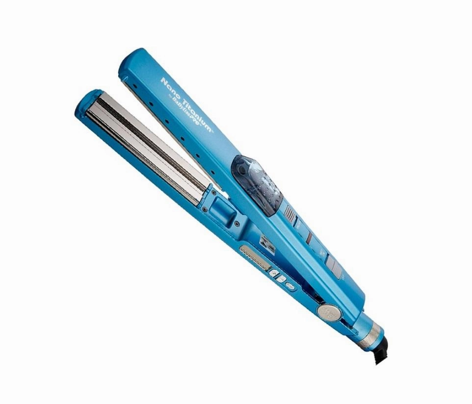Hair Straightener Pro Ultrasonic Nano Titanium 1 1/4 220V 440F - Babyliss Todays Hot Pick Shop Grab Savings