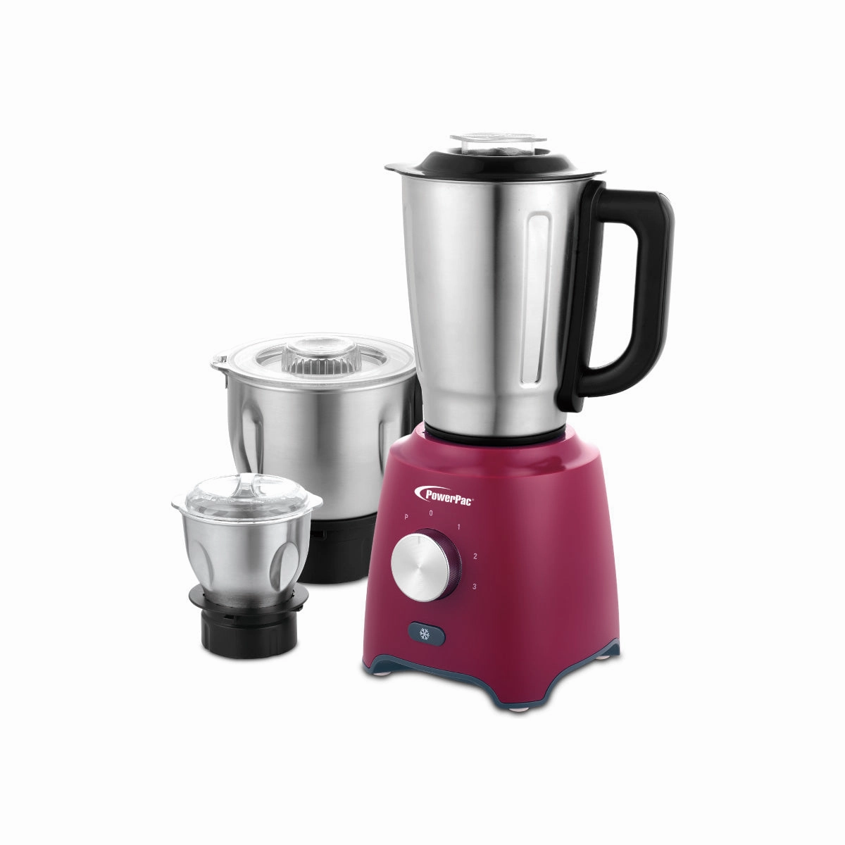 Limited Stock Hot Deal High Power Blender, 3 In 1 Multi-Functional Stainless Steel Blender With Dry Mill, Mincer Filter (Ppbl906)