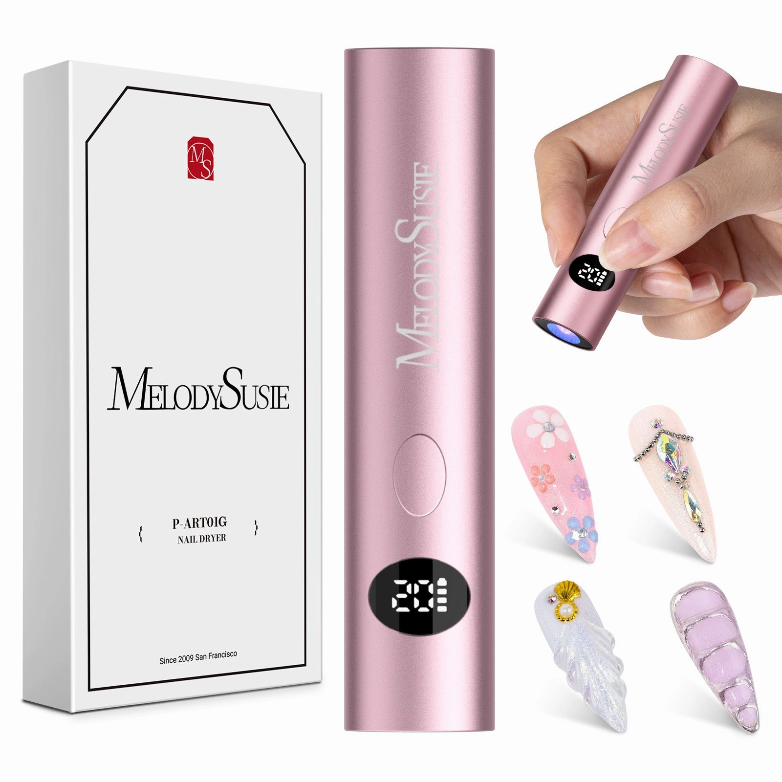 High-Strength Aluminum Alloy Art01G Rechargeable Led/Uv Nail Lamp Best Price Today Grab It Now