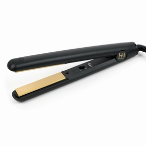 Daily Clearance Deal EndofWeek Deals Hot & Hotter Gold Ceramic 1" Flat Iron