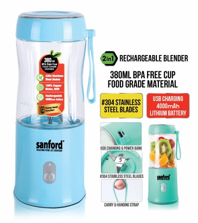 Sanford Rechargeable Blender - Sf 6810Br Online Exclusive Steal Limited Stock Alert