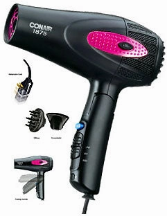 Conair 260P 1850 Watts Hair Dryer 220 Volts Grab Your Hot Pick