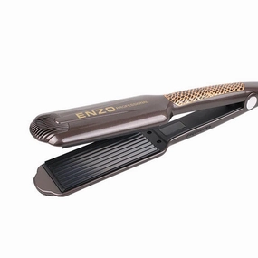 Shop Save Today Enzo Hair Straightener Ceramic, Black