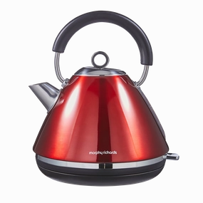 Trending Savings Now Exclusive Online Deal Accents 1.5L Pyramid Kettle - Red