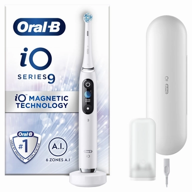 Oral-B Io9 White Alabaster Electric Toothbrush Hot Deals Today