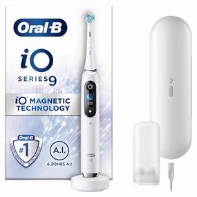 Oral-B Io9 White Alabaster Electric Toothbrush Hot Deals Today