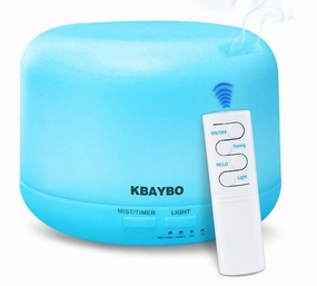 300Ml Usb Remote Control Ultrasonic Air Aroma Humidifier 7 Color Led Lights Electric Aromatherapy Essential Oil Aroma Diffuser Exclusive Deal Inside