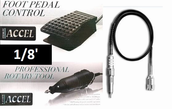 Accel Rotary Tool Set Machine 1/8' Special Online Offer