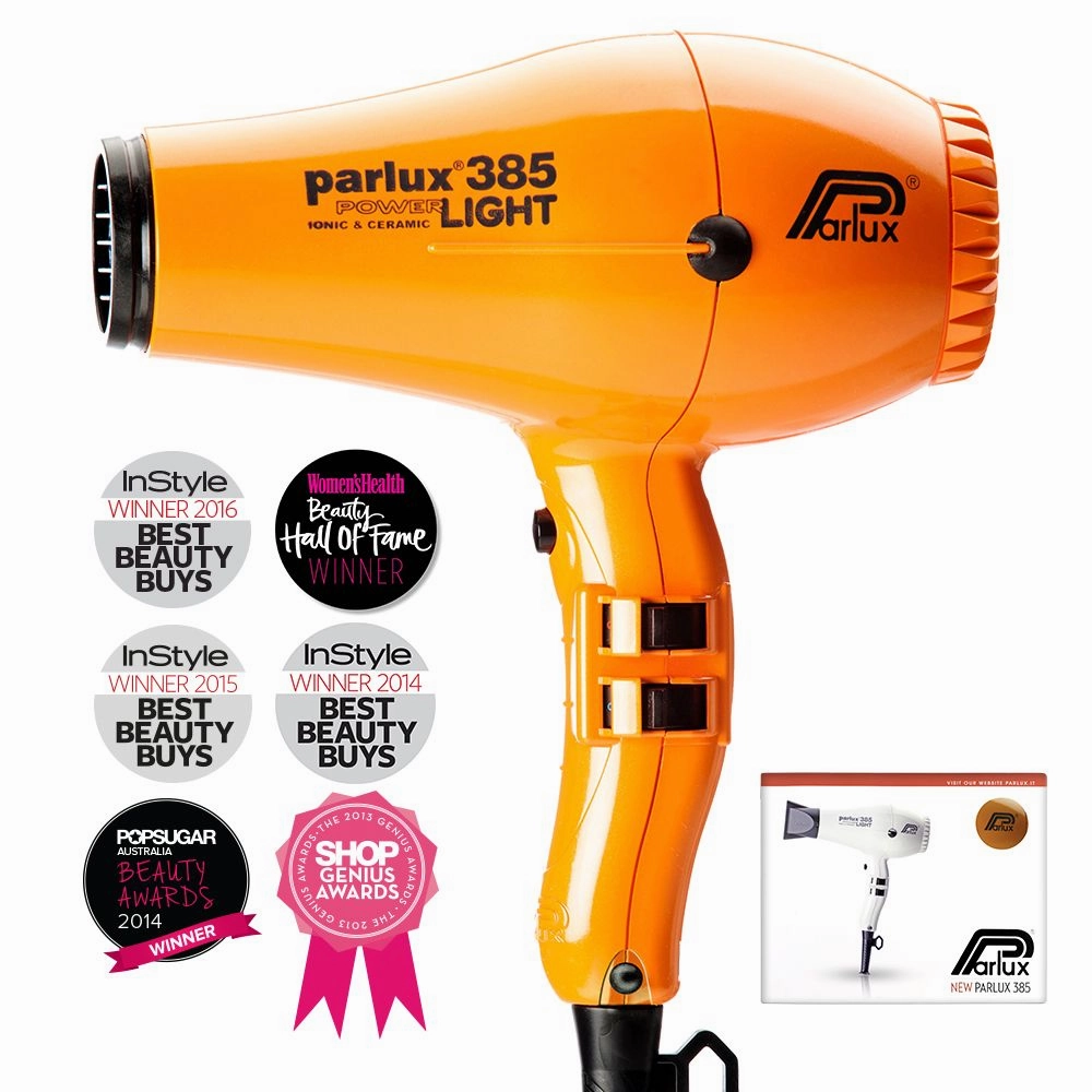 Hot Deals Today Limited Edition Offer Parlux 385 Powerlight Ceramic & Ionic Dryer 2150W - Orange