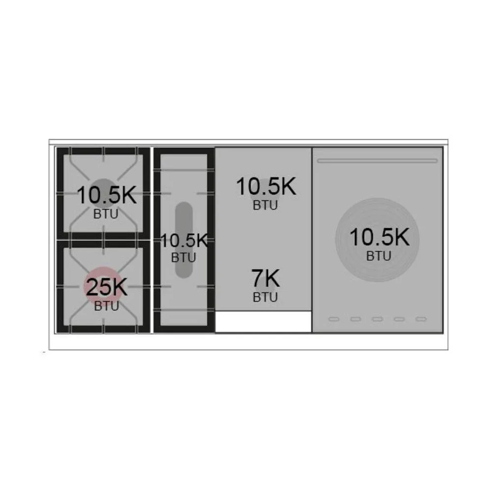Ilve UN48FSNMPWHGLP Ilve Un48Fsnmpwhglp Nostalgie Ii Noblesse 48" Dual Fuel Range (5 Sealed Burners   Griddle   French Top, Liquid Propane, Triple Glass Door, White, Brass)