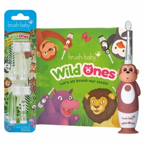 Wildones? Monkey Rechargeable Kids Toothbrush Gift Set Grab Your Hot Pick