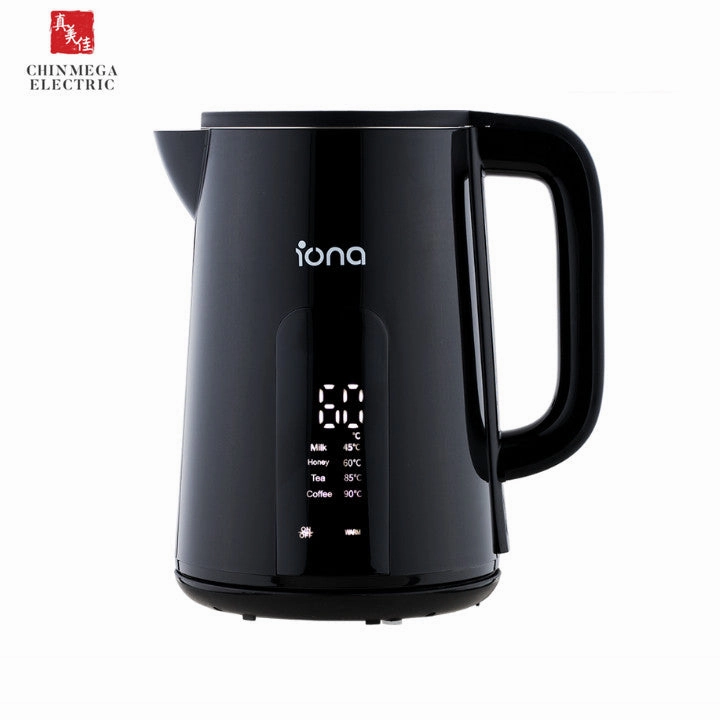 Iona 1.7L Smart Temperature Control Digital Display Stainless Steel Kettle Glk17 Online Exclusive Steal