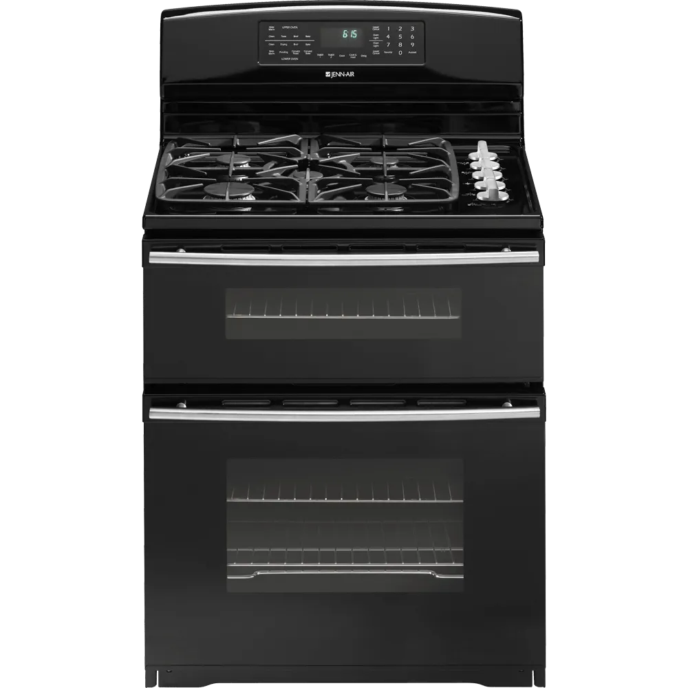 Jennair JDR8895BAB 30" Freestanding Dual-Fuel Double Oven Range With Convection Ranges Jenn-Air