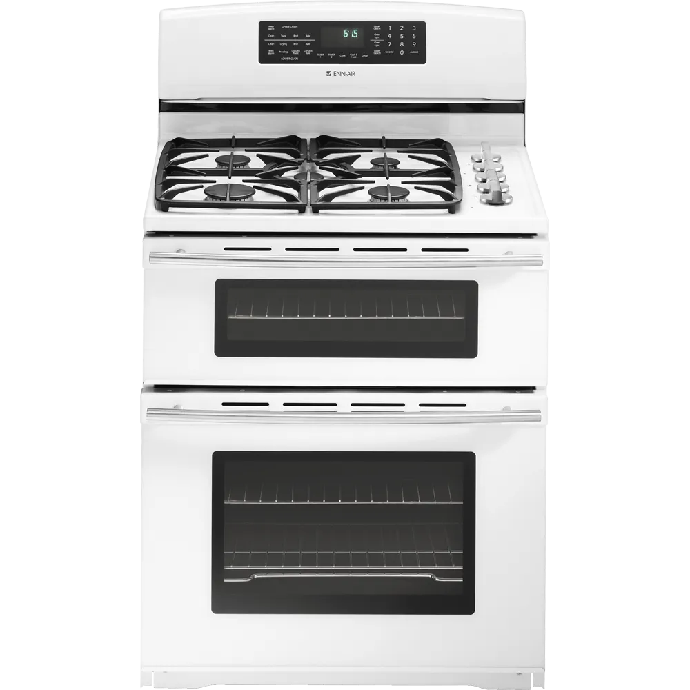 Jennair JDR8895BAW 30" Freestanding Dual-Fuel Double Oven Range With Convection Ranges Jenn-Air