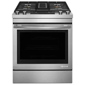Jennair JDS1750ES Jenn-Air 30" Dual-Fuel Downdraft Range - Stainless Steel