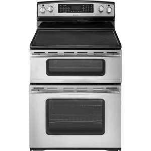 Jennair JER8895BAS 30" Freestanding Electric Double Oven Range With Convection Ranges Jenn-Air