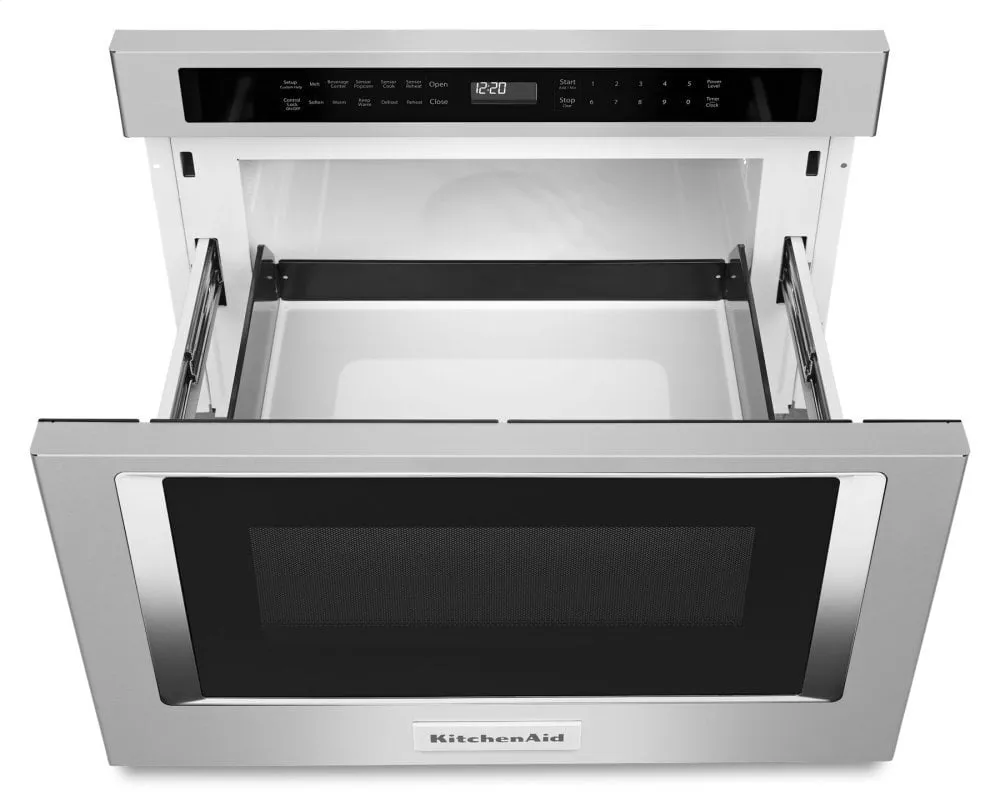 Kitchenaid KMBD104GSS 24" Under-Counter Microwave Oven Drawer - Stainless Steel