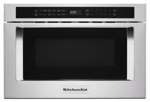 Kitchenaid KMBD104GSS 24" Under-Counter Microwave Oven Drawer - Stainless Steel