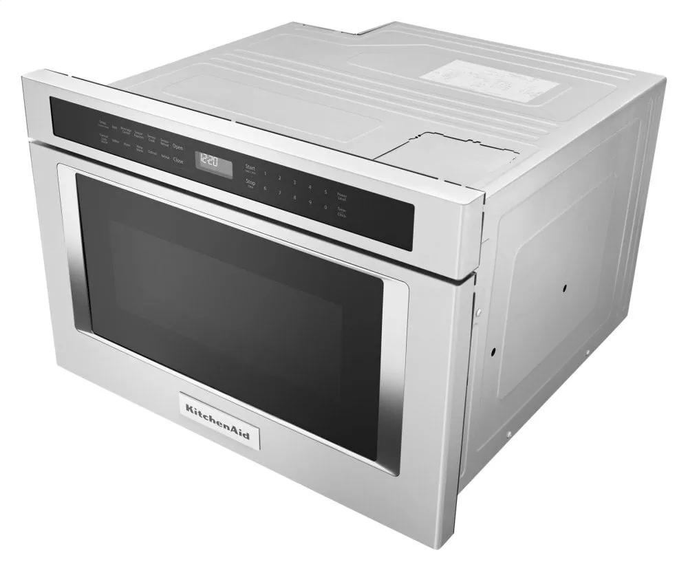 Kitchenaid KMBD104GSS 24" Under-Counter Microwave Oven Drawer - Stainless Steel