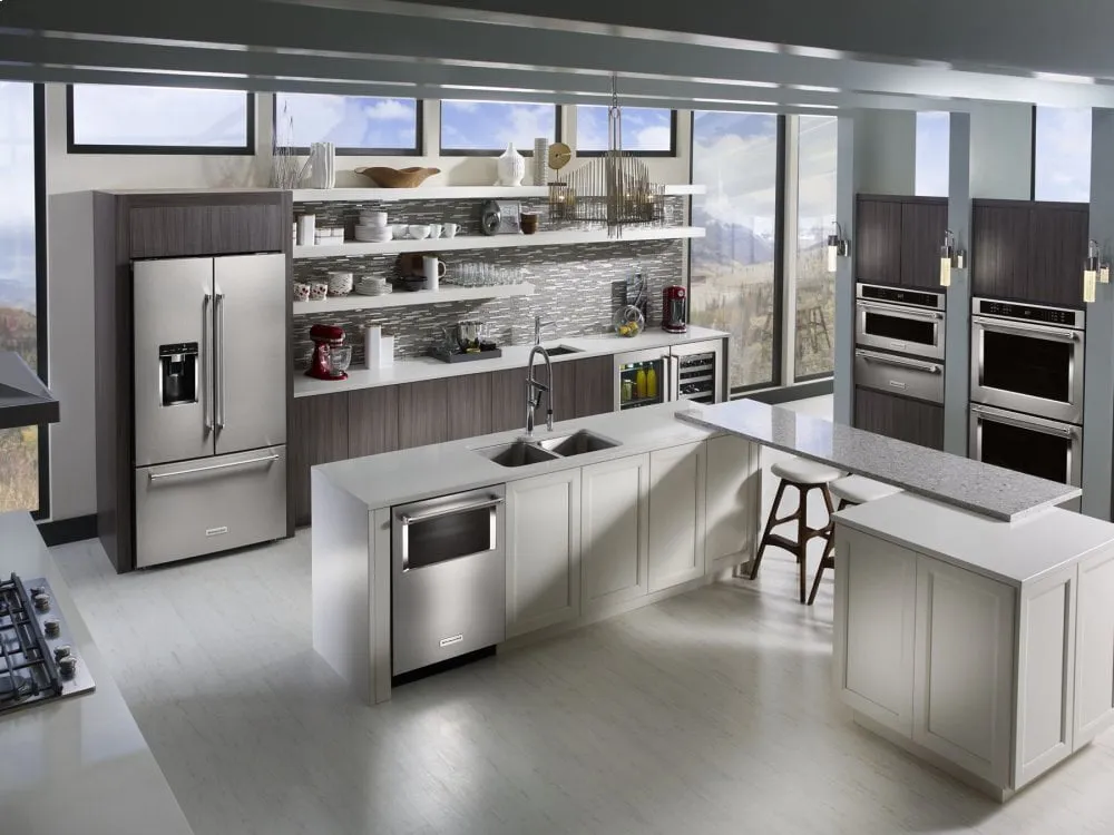 Kitchenaid KMBP100ESS 30" Built In Microwave Oven With Convection Cooking - Stainless Steel