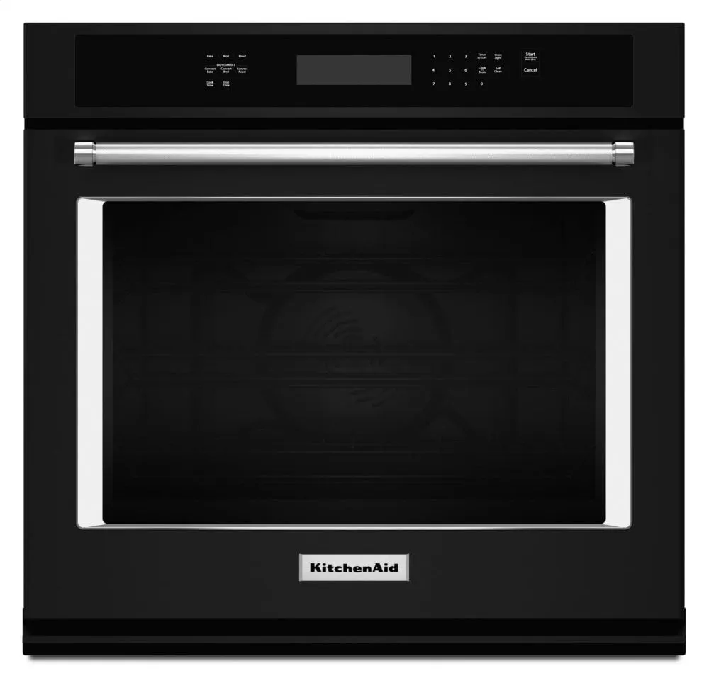 Kitchenaid KOSE507EBL 27" Single Wall Oven With Even-Heat&#8482; True Convection - Black