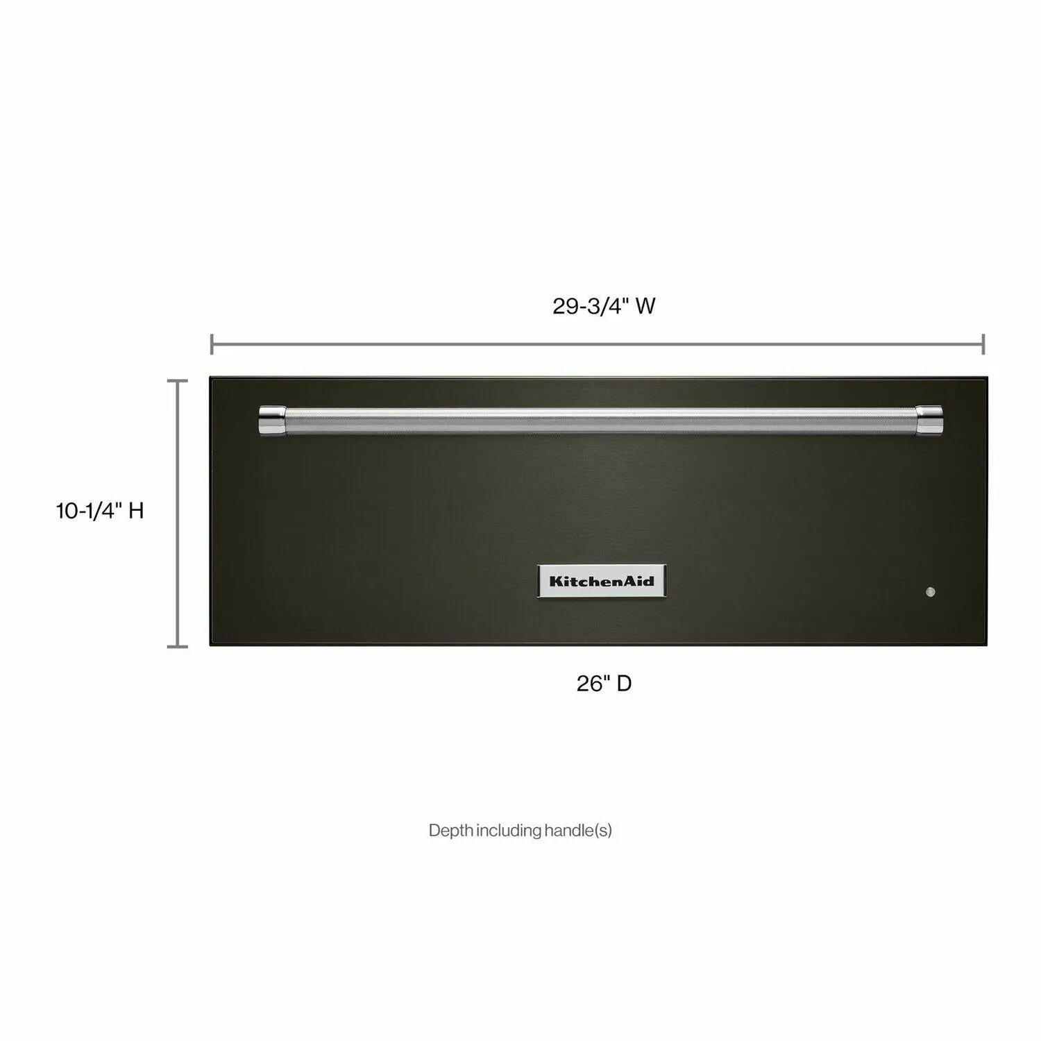Kitchenaid KOWT100EBS 30'' Slow Cook Warming Drawer With Printshield&#8482; Finish - Black Stainless