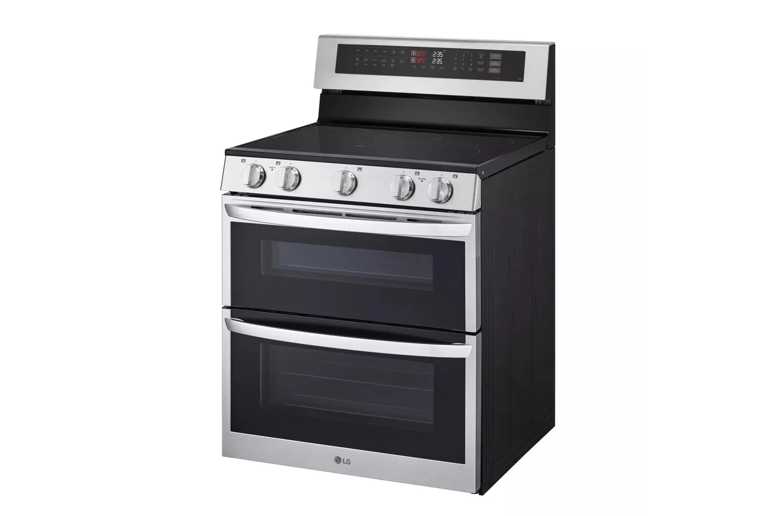 Lg LDEL7324SE 7.3 Cu. Ft. Smart Electric Double Oven Freestanding Range With Probake Convection And Air Fry