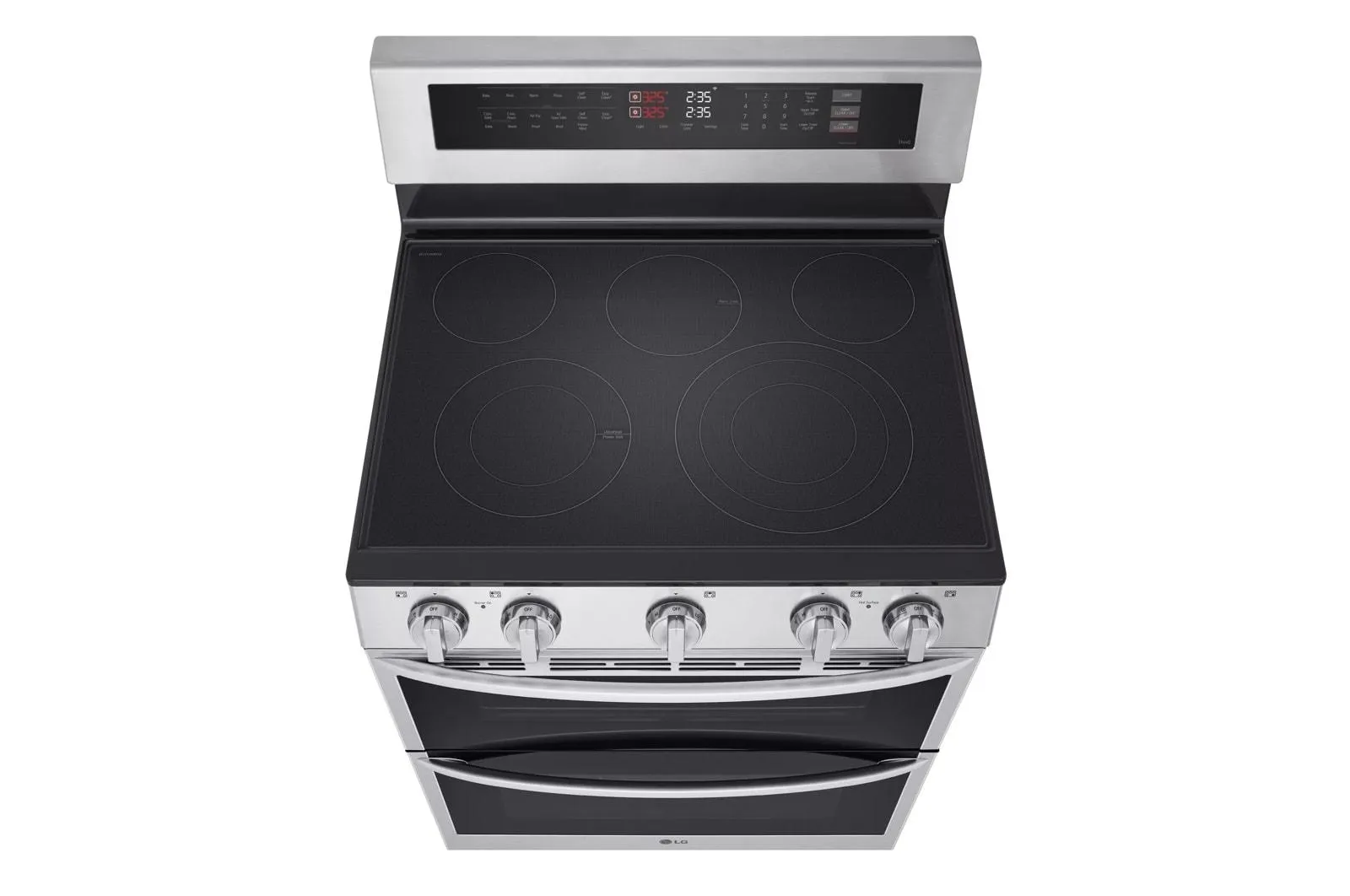 Lg LDEL7324SE 7.3 Cu. Ft. Smart Electric Double Oven Freestanding Range With Probake Convection And Air Fry