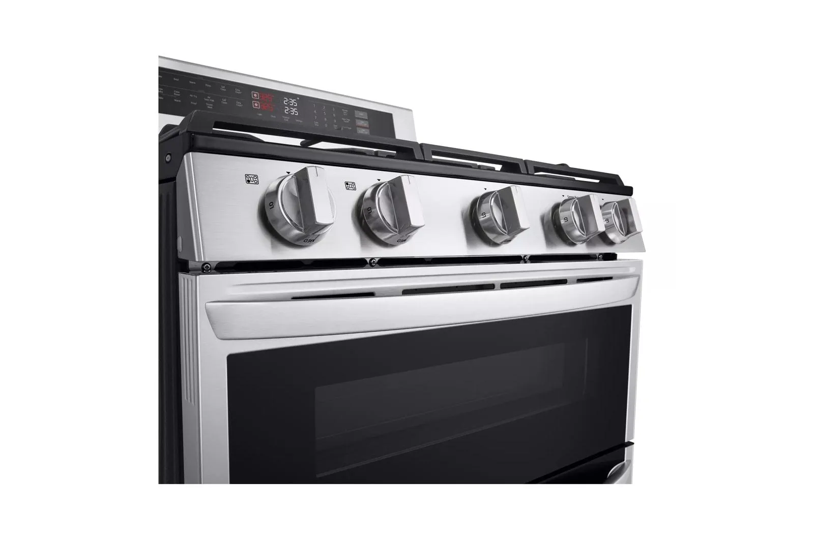 Lg LDGL6924S 6.9 Cu. Ft. Smart Gas Double Oven Freestanding Range With Probake Convection And Air Fry