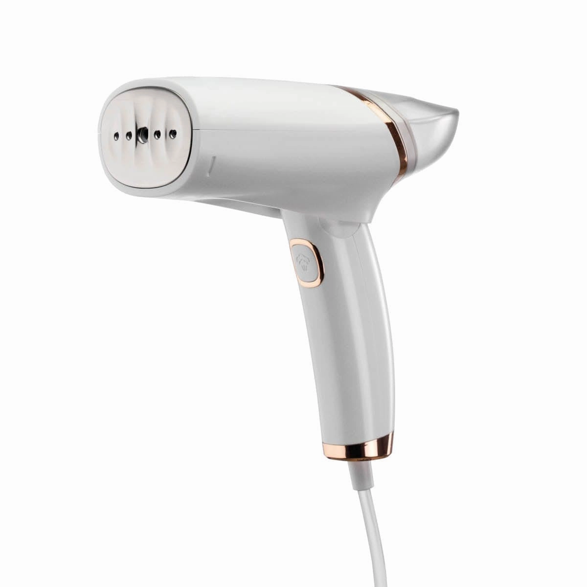 Eco Handheld Garment Steamer White- Gold, 1000Watt Water Filling Capacity Hot Pick Sale Todays Steal